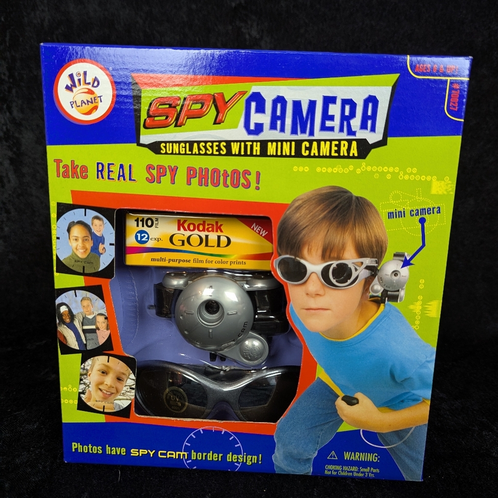 NOS Wild Planet Digital Toy Camera Gear Attach to Sunglasses